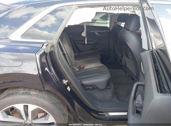 WA1CVAF10KD015009 2019 AUDI Q8 Black VIN sticker view