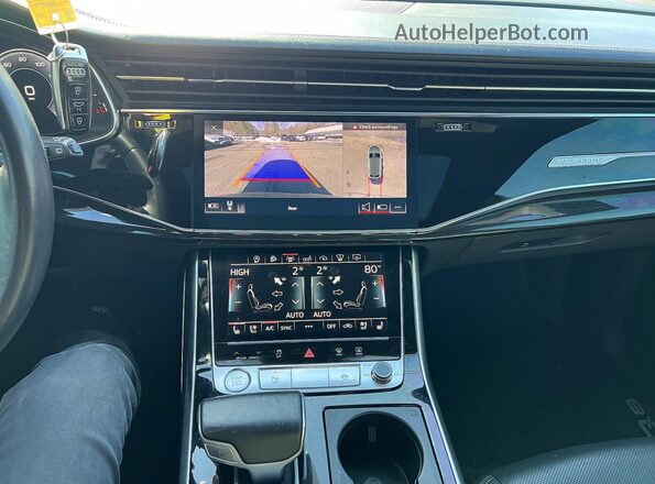 WA1CVAF17KD047343 2019 AUDI Q8 Black 