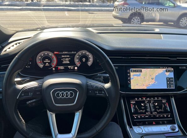 WA1CVAF17KD047343 2019 AUDI Q8 Black 