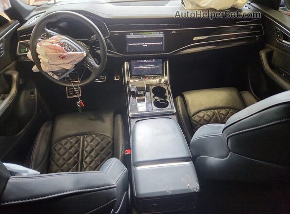 WA1CWBF10ND017091 2022 AUDI SQ8 Red Dashboard view