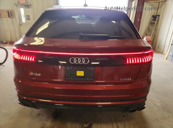 WA1CWBF10ND017091 2022 AUDI SQ8 Red Rear view