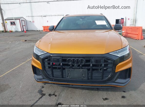 WA1CWBF13ND030174 2022 AUDI SQ8 Orange Rear interior view
