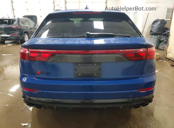 WA1CWBF1XSD010290 2025 AUDI SQ8 Blue Հետևի տեսք