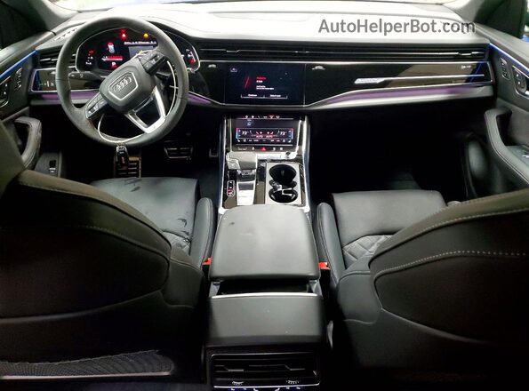WA1CWBF1XSD010290 2025 AUDI SQ8 Blue Առջևի վահանակի տեսք