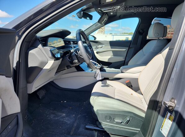 WA1DAAGE4RB054449 2024 AUDI Q8 Gray Вид салону спереду