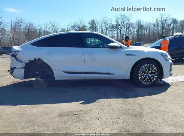WA1DABGE3RB060698 2024 AUDI Q8 E-TRON White Widok wnętrza 360 stopni
