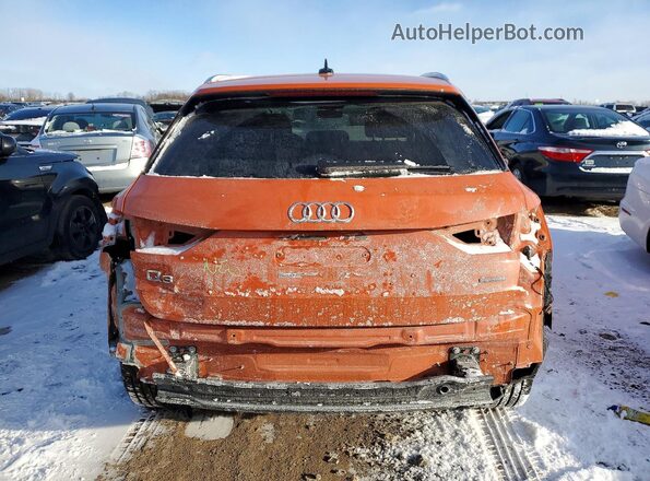 WA1DECF30M1020653 2021 AUDI Q3 Orange Rear view