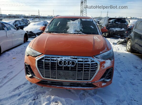 WA1DECF30M1020653 2021 AUDI Q3 Orange Front view