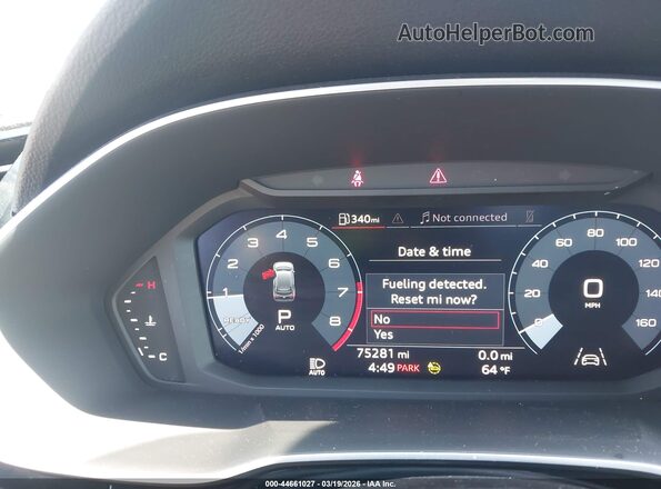 WA1DECF31M1068775 2021 AUDI Q3 Black 