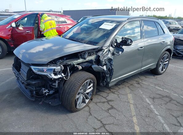 WA1DECF31S1098288 2025 AUDI Q3 Gray Передня ліва чверть