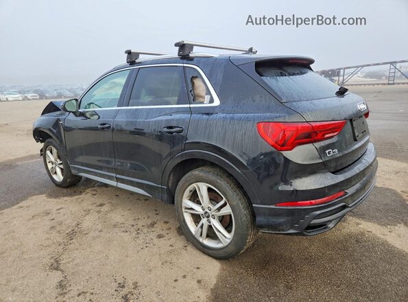 WA1DECF32M1039575 2021 AUDI Q3 Black Задня ліва чверть