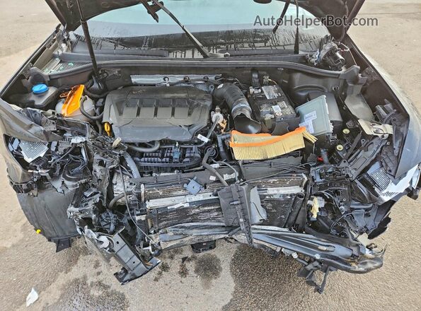 WA1DECF32M1039575 2021 AUDI Q3 Black Вид підкапотного простору