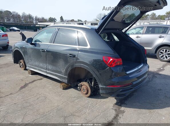 WA1DECF33L1073166 2020 AUDI Q3 Black Tył lewy
