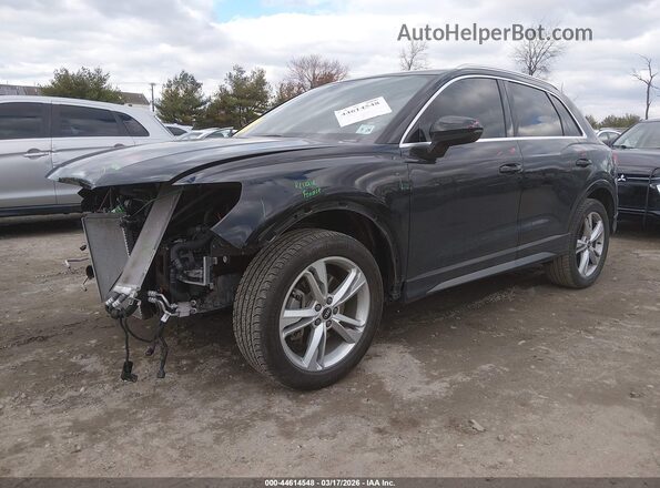 WA1DECF34M1053784 2021 AUDI Q3 Black Vista tres cuartos delantera izquierda