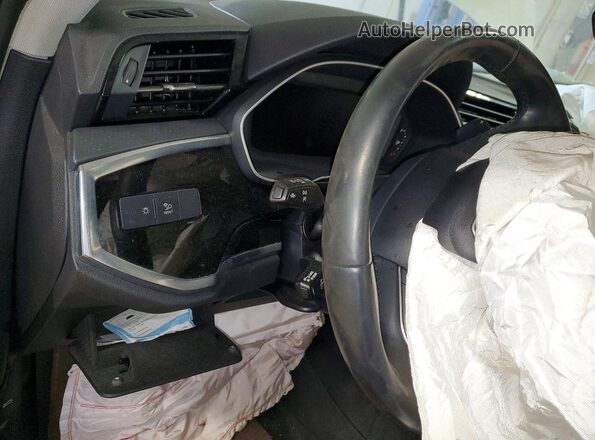 WA1DECF34P1082822 2023 AUDI Q3 White Vista del cuadro de instrumentos