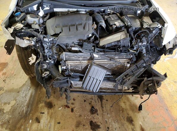 WA1DECF34P1082822 2023 AUDI Q3 White Vista del compartimento del motor