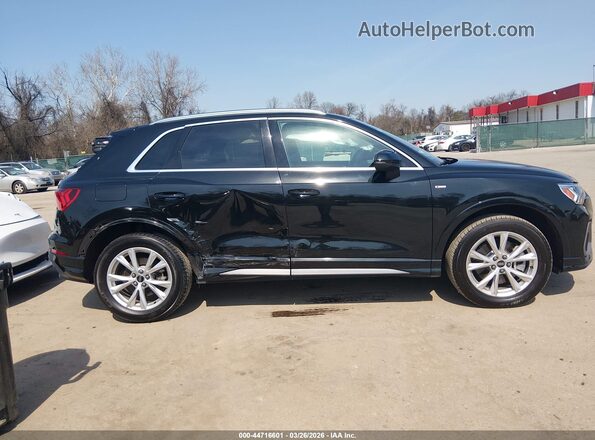 WA1DECF35P1142025 2023 AUDI Q3 Black Դիմացի տեսք