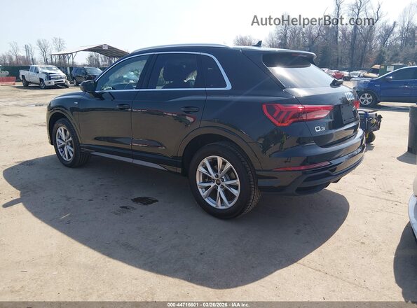 WA1DECF35P1142025 2023 AUDI Q3 Black Հետևի ձախ