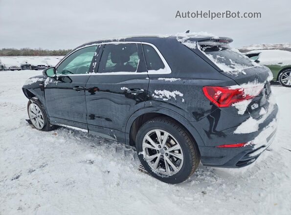 WA1DECF36M1005204 2021 AUDI Q3 Black Հետևի ձախ