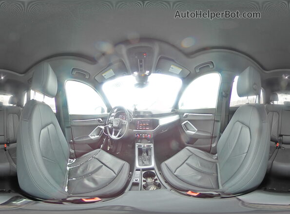 WA1DECF36M1005204 2021 AUDI Q3 Black Սալոնի 360 աստիճան տեսք
