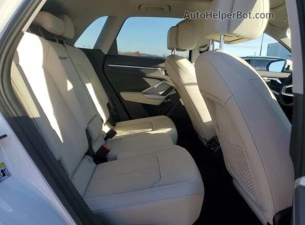 WA1DECF36M1028417 2021 AUDI Q3 White Rear interior view