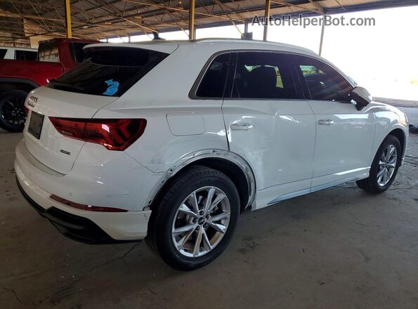 WA1DECF36N1029830 2022 AUDI Q3 Белый Задняя правая четверть