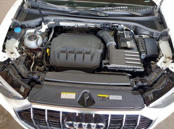 WA1DECF36N1029830 2022 AUDI Q3 Белый Вид задней части салона
