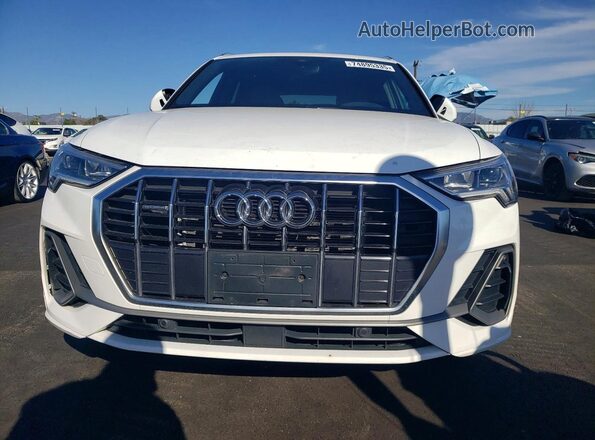 WA1DECF36P1106246 2023 AUDI Q3 White Դիմացի տեսք