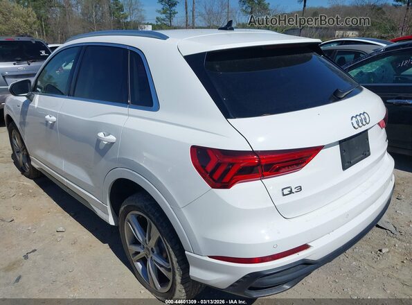 WA1DECF37N1013197 2022 AUDI Q3 White უკანა მარცხენა