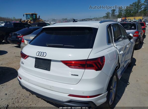 WA1DECF37N1013197 2022 AUDI Q3 White უკანა მარჯვენა