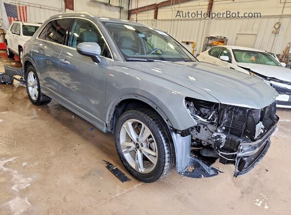 WA1DECF39M1017816 2021 AUDI Q3 Gray Front right