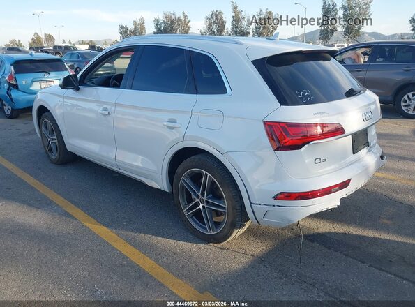 WA1E2AFYXM2043333 2021 AUDI Q5 White Trasero izquierdo