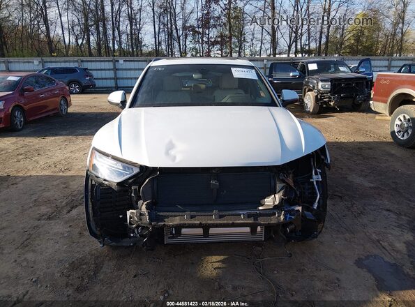 WA1EAAFY2S2017809 2025 AUDI Q5 White Instrument cluster view