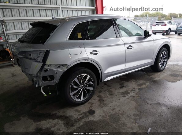 WA1EAAFY6P2114230 2023 AUDI Q5 Серебряный Задняя правая четверть