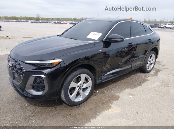 WA1EAAGU9S2087142 2025 AUDI ALL Черный Передняя левая четверть