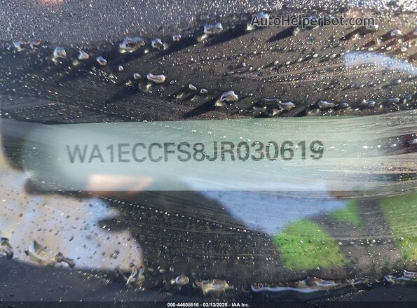 WA1ECCFS8JR030619 2018 AUDI Q3 Gray 