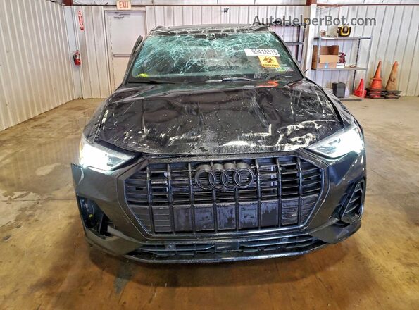WA1EECF31R1122099 2024 AUDI Q3 Black Դիմացի տեսք