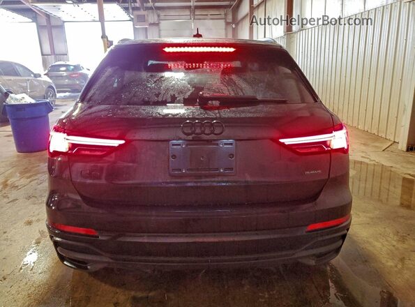 WA1EECF31R1122099 2024 AUDI Q3 Black Հետևի տեսք