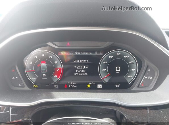 WA1EECF31S1025717 2025 AUDI Q3 Black Widok tylnych siedzeń