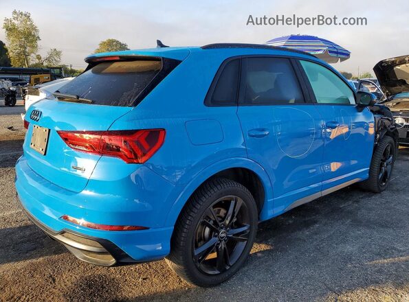WA1EECF34K1066391 2019 AUDI Q3 Blue 
