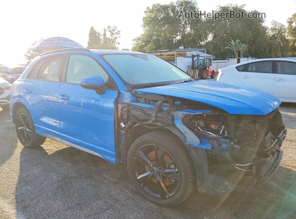 WA1EECF34K1066391 2019 AUDI Q3 Blue 