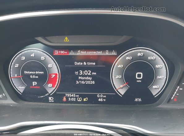 WA1EECF34L1091728 2020 AUDI Q3 Черный 