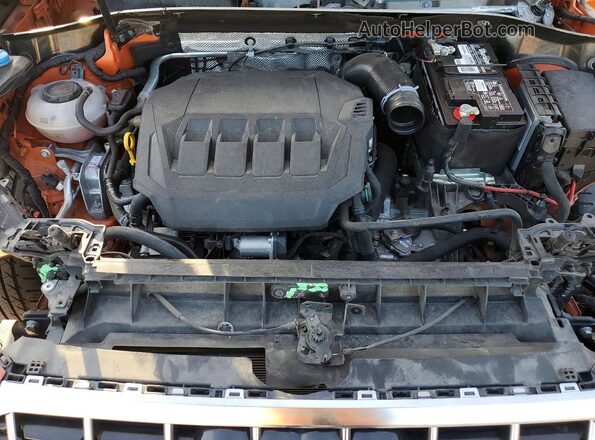 WA1EECF34N1148948 2022 AUDI Q3 Оранжевый Вид подкапотного пространства