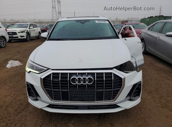 WA1EECF36L1081220 2020 AUDI Q3 White Widok z przodu