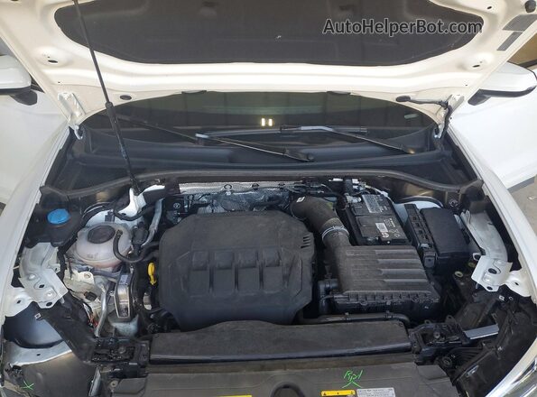 WA1EECF36M1025621 2021 AUDI Q3 White Engine compartment view