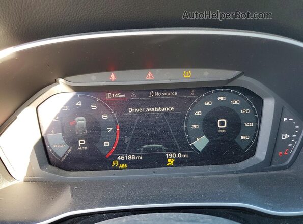 WA1EECF36P1068764 2023 AUDI Q3 Black Instrument cluster view