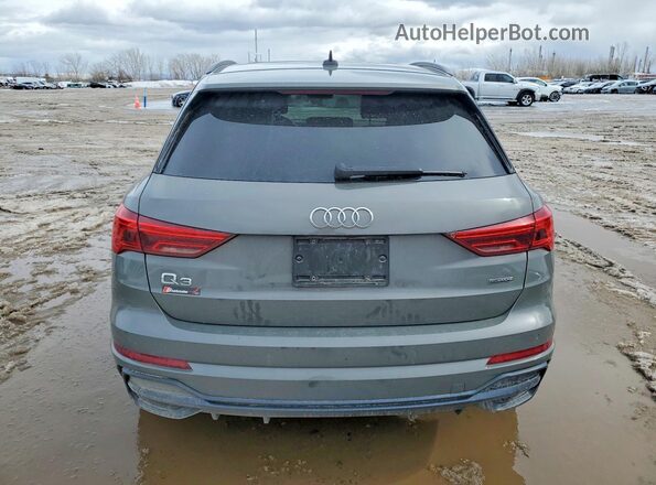 WA1EECF37M1016720 2021 AUDI Q3 Gray Rear view
