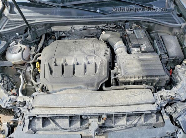 WA1EECF37M1016720 2021 AUDI Q3 Gray Rear interior view