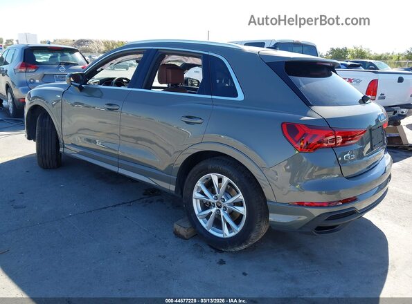 WA1EECF37S1053683 2025 AUDI Q3 Зеленый Задняя левая четверть