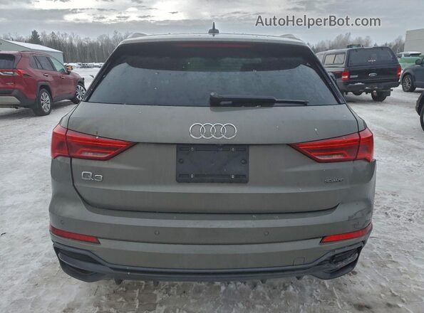 WA1EECF38M1007816 2021 AUDI Q3 Серый Вид сзади